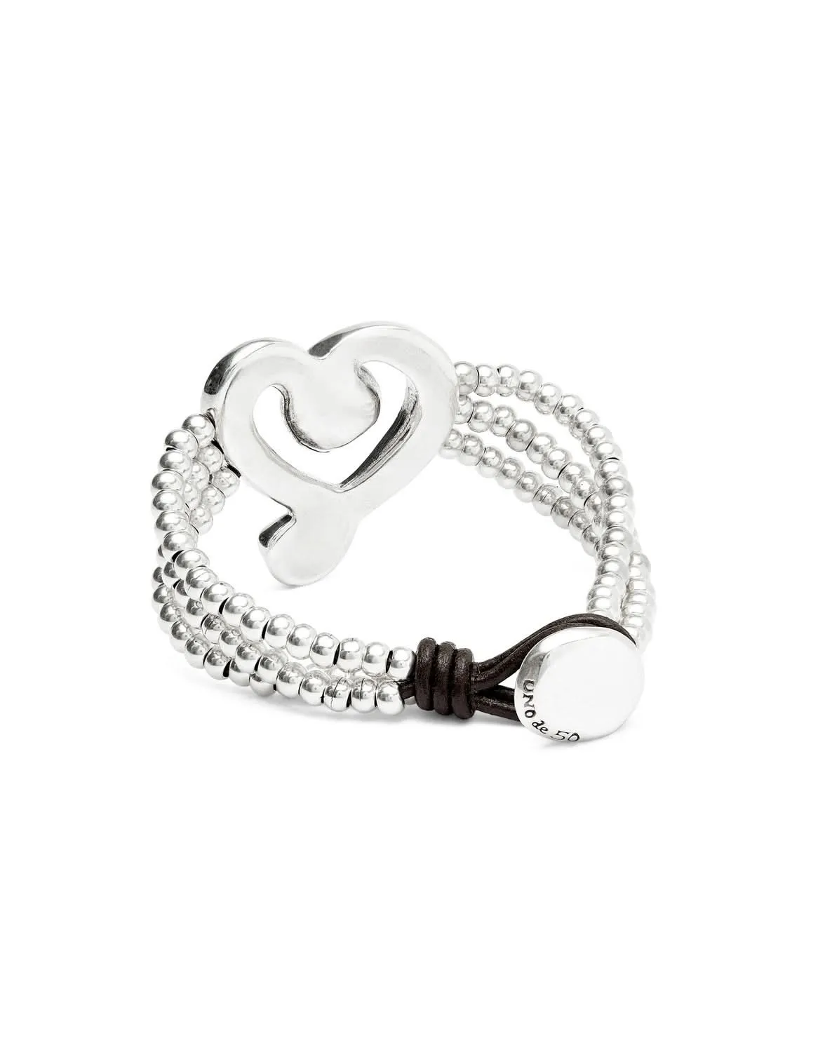 Bracelet Blanc Serti Exprès en Argent Sterling Plaqué PUL2543CRSMTL0 Unode50 Bijoux et Accessoires