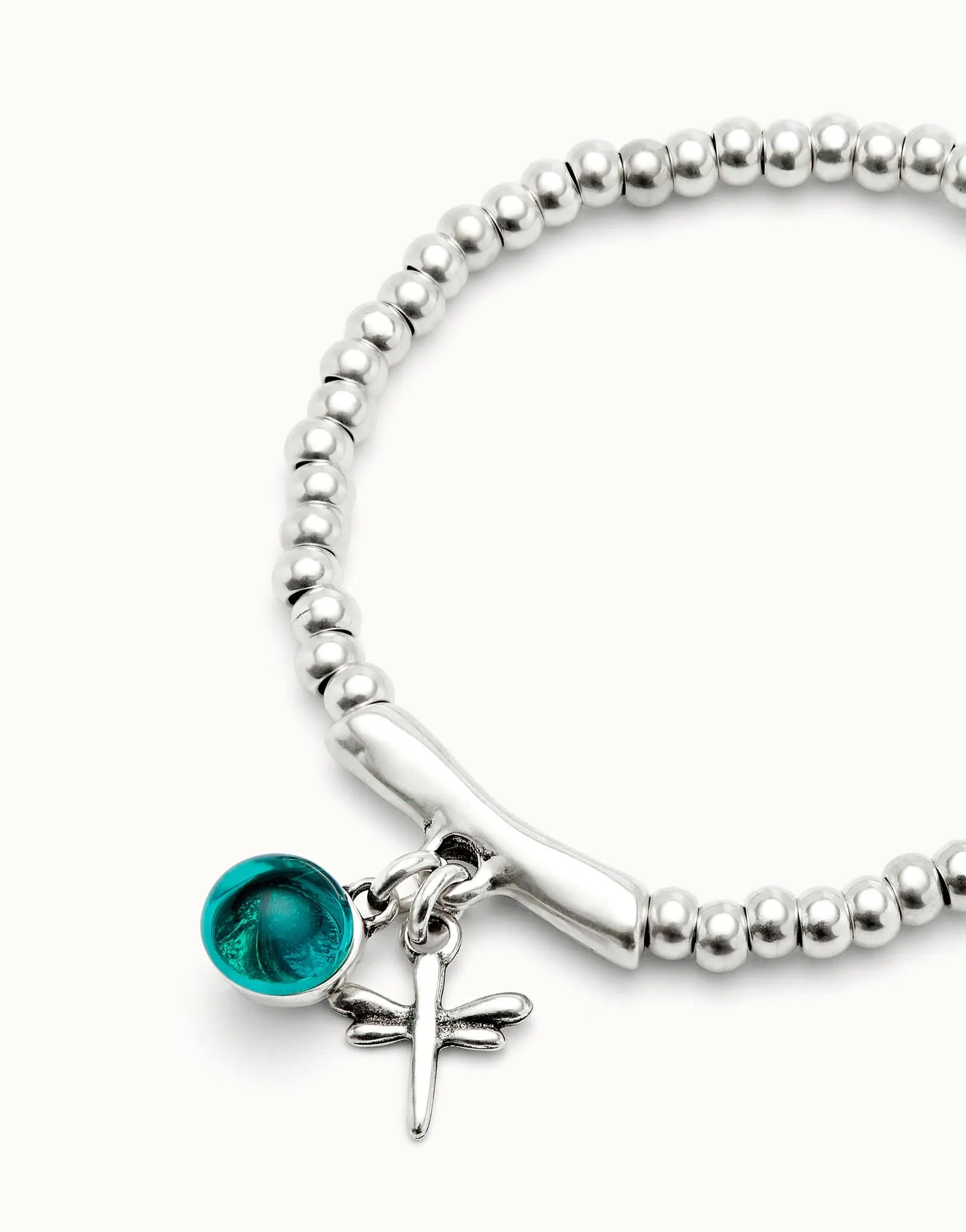 Bracelet Fascinant Vert en Argent Sterling Plaqué PUL2535VRDMTL0 Unode50 Bijoux et Accessoires