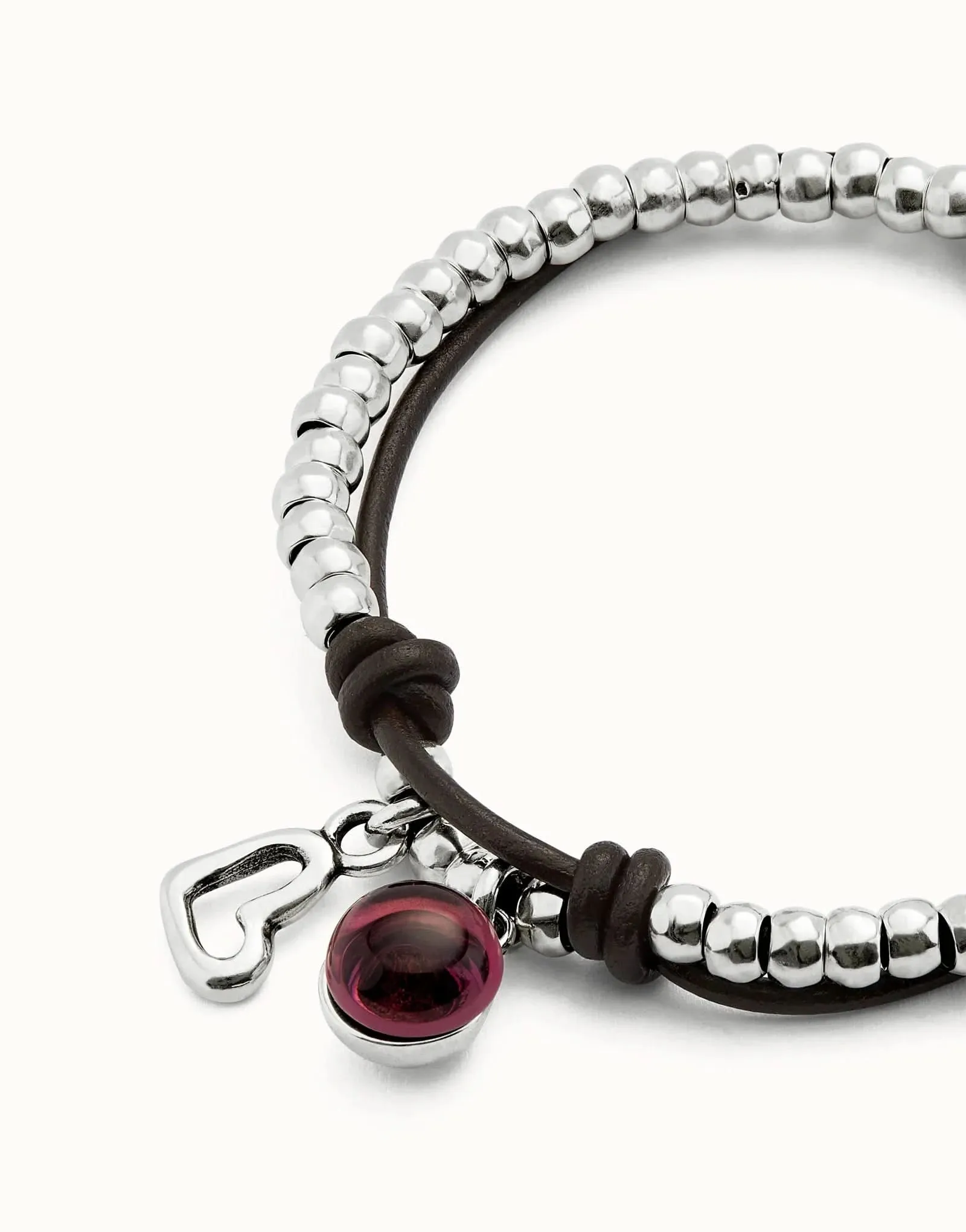 Bracelet Fascinant Violet en Argent Plaqué Sterling PUL2528MORMTL0 Unode50 Bijoux et Accessoires