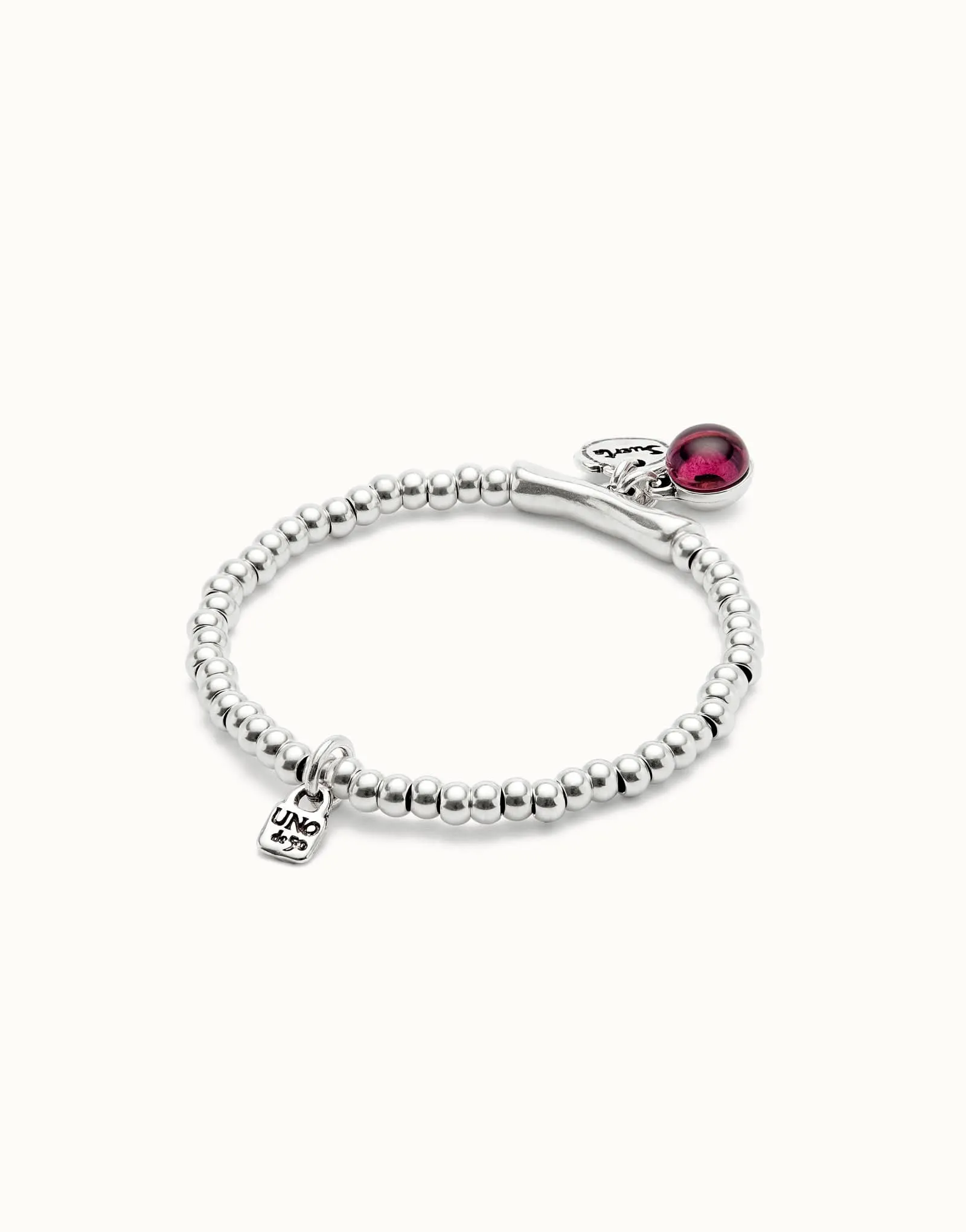 Bracelet en argent plaqué Sterling Ser Fascinante Violet PUL2536MORMTL0 Unode50 Bijoux et Accessoires