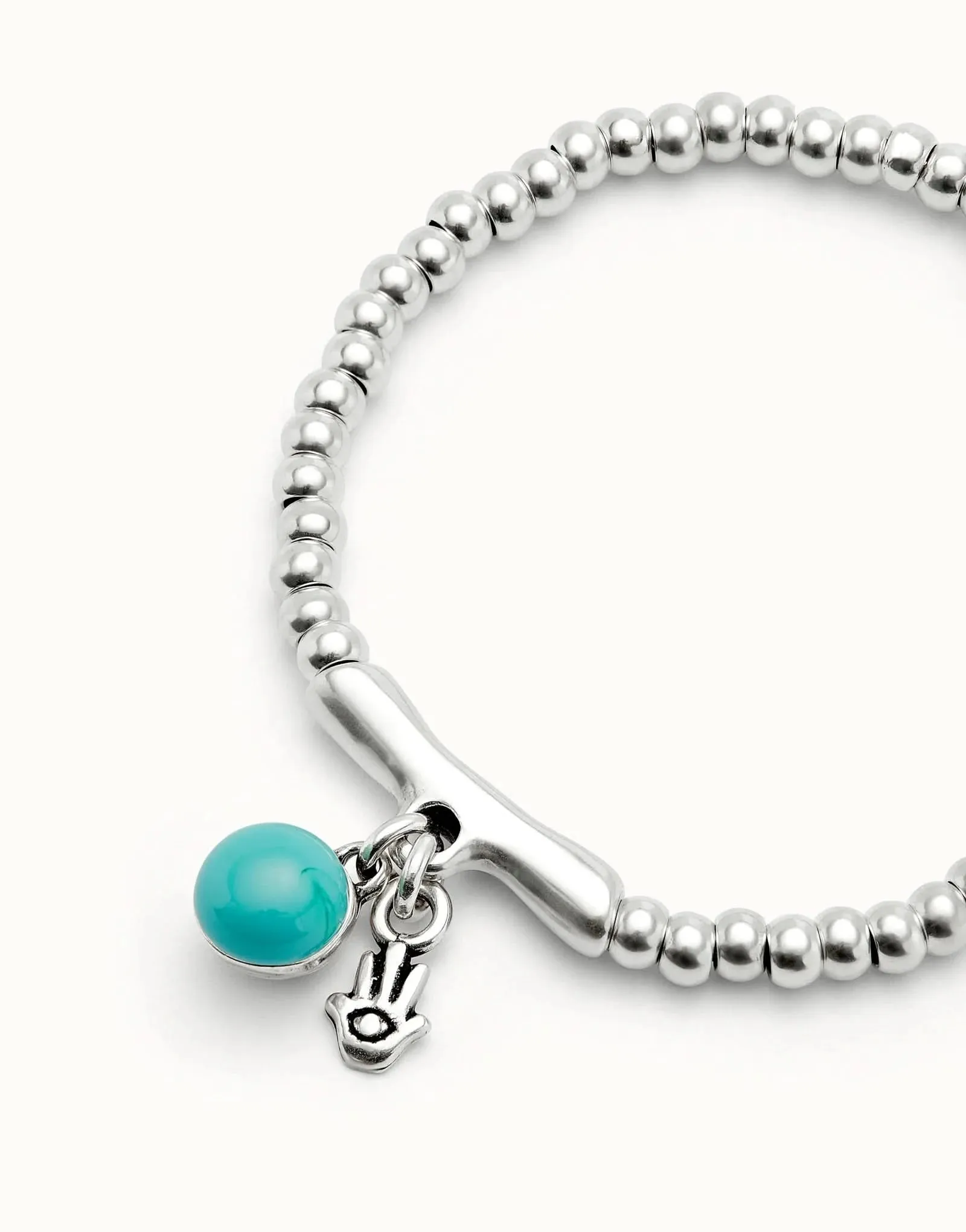 Bracelet en Turquoise Fascinante plaqué argent sterling PUL2534TURMTL0 Unode50 Bijoux et Accessoires