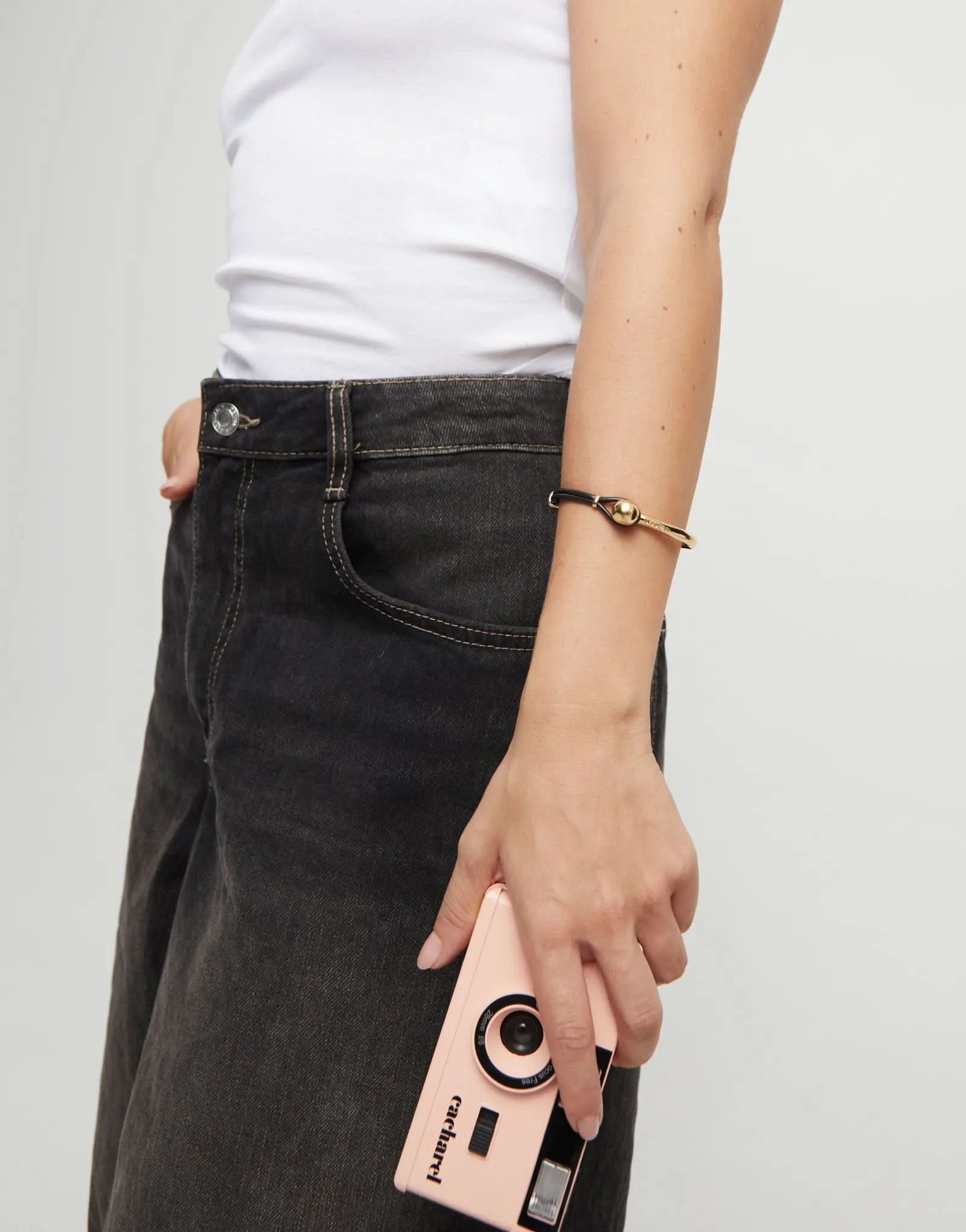 Bracelet Intrepida Marron en Argent Sterling plaqué PUL2551MROORO0 Unode50 Bijoux et Accessoires