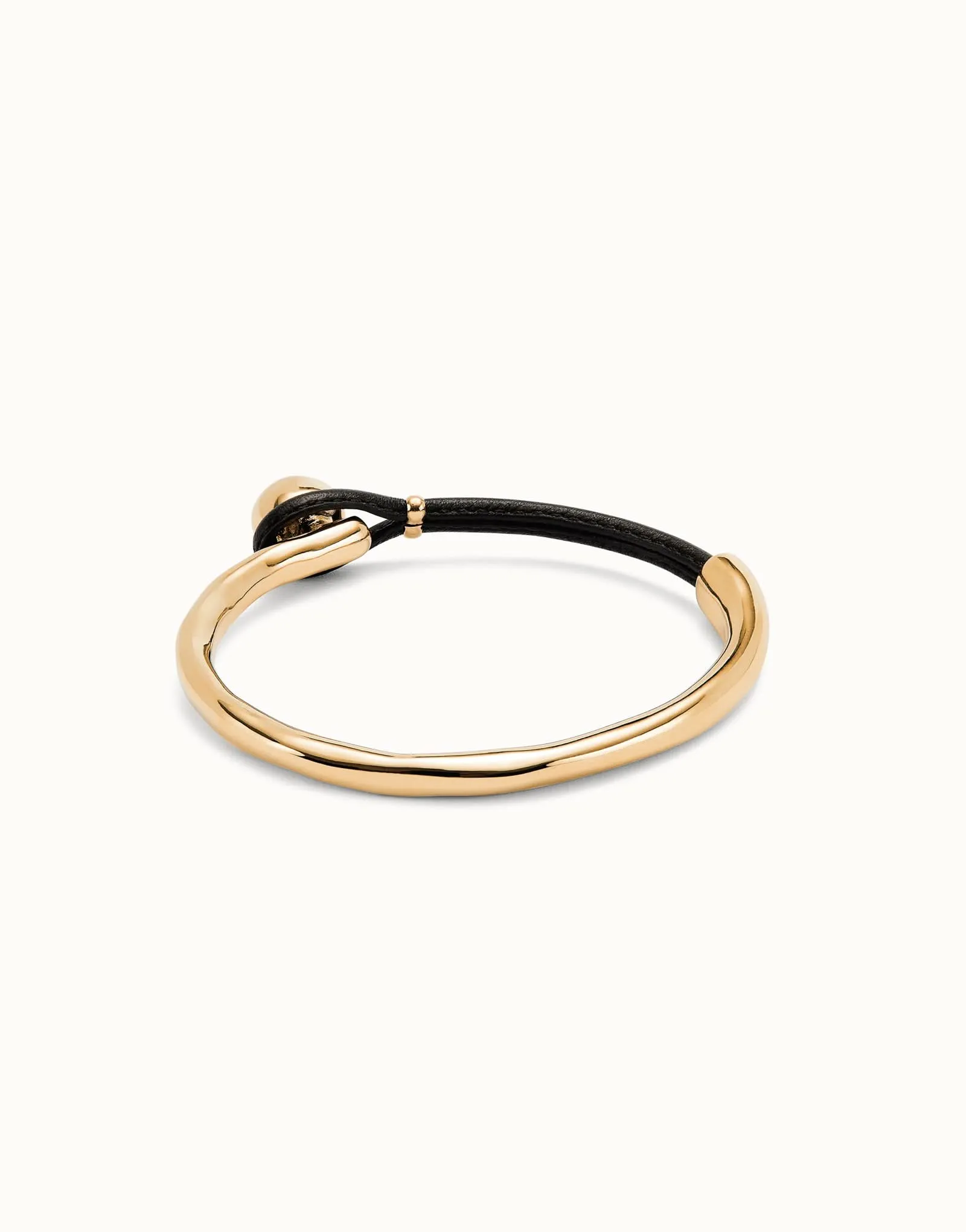 Bracelet Intrepida Marron en Argent Sterling plaqué PUL2551MROORO0 Unode50 Bijoux et Accessoires