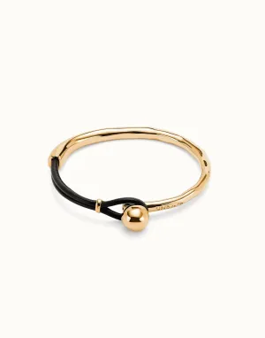 Bracelet Intrepida Marron en Argent Sterling plaqué PUL2551MROORO0 Unode50 Bijoux et Accessoires