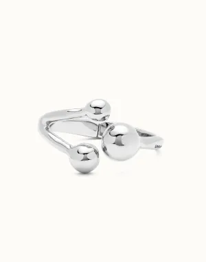 Bracelet Bangle en Argent Sterling Plaqué Ser Intrepida PUL2546MTL0000 Bijoux et Accessoires Unode50