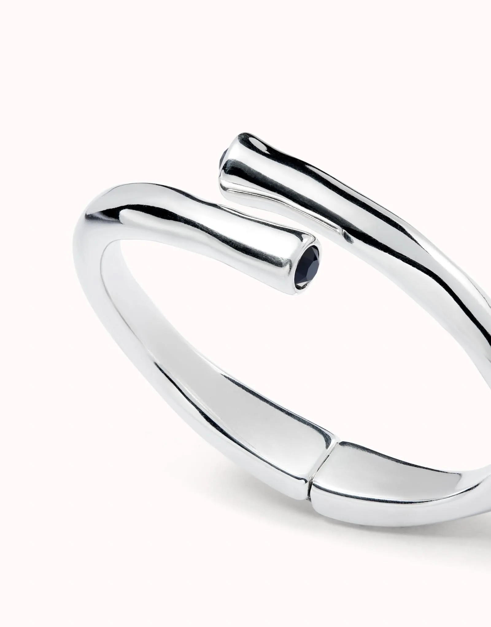 Bracelet en Argent Sterling Plaqué Noir Naturel PUL2451NGRMTL Unode50 Bijoux et Accessoires