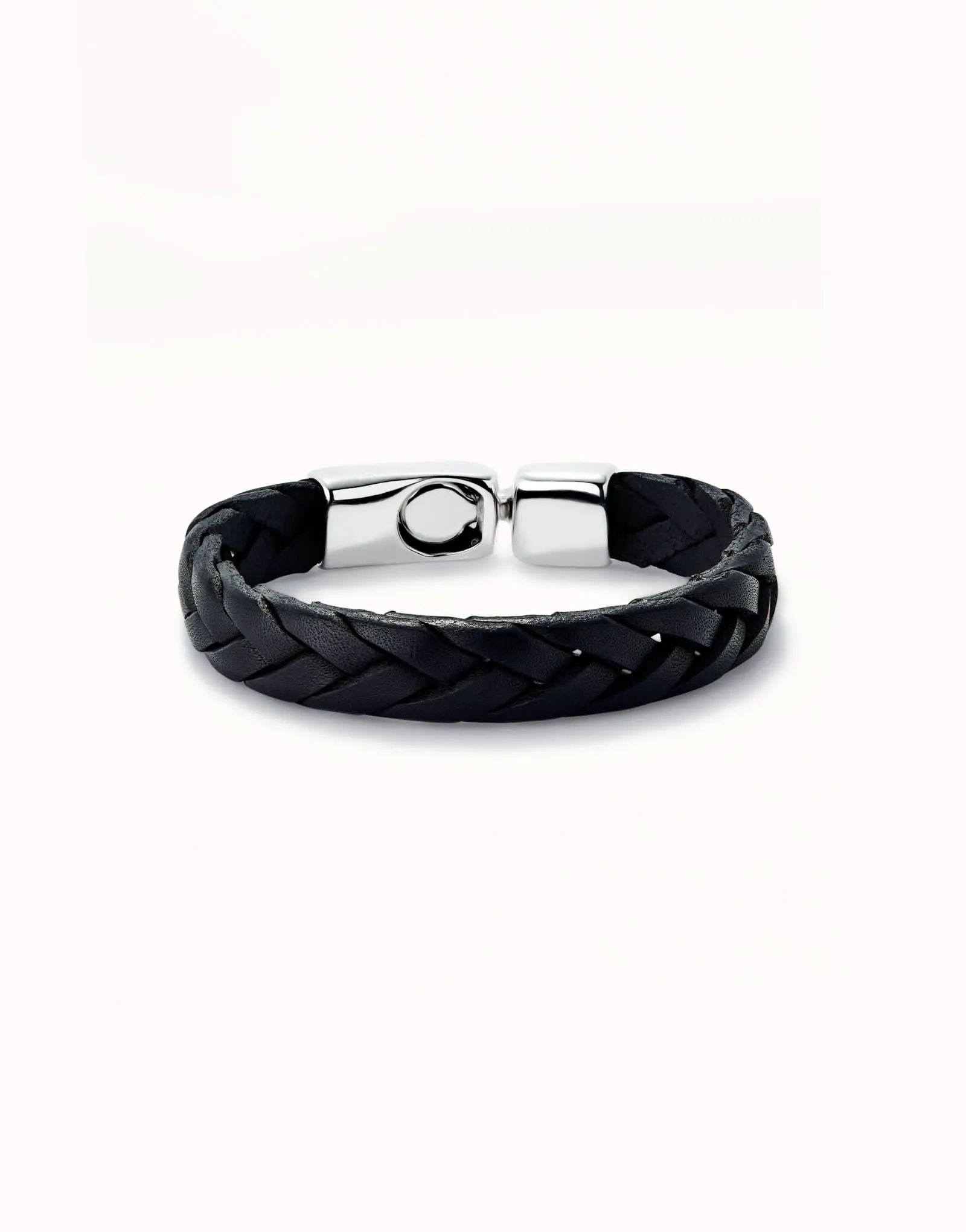 Bracelet en Argent Sterling Plaqué Noir Naturel PUL2455NGRMTLX Unode50 Bijoux et Accessoires