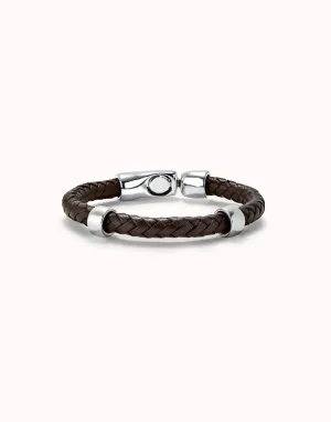 Bracelet en Argent Sterling Plaqué Noir Naturel PUL2459MARMTLX Unode50 Bijoux et Accessoires