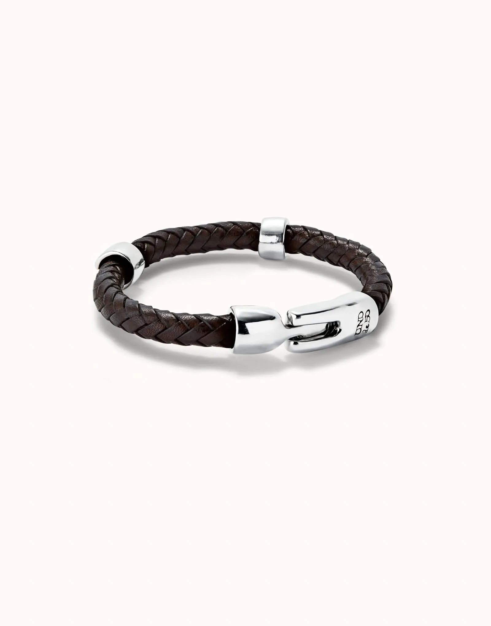 Bracelet en Argent Sterling Plaqué Noir Naturel PUL2459MARMTLX Unode50 Bijoux et Accessoires