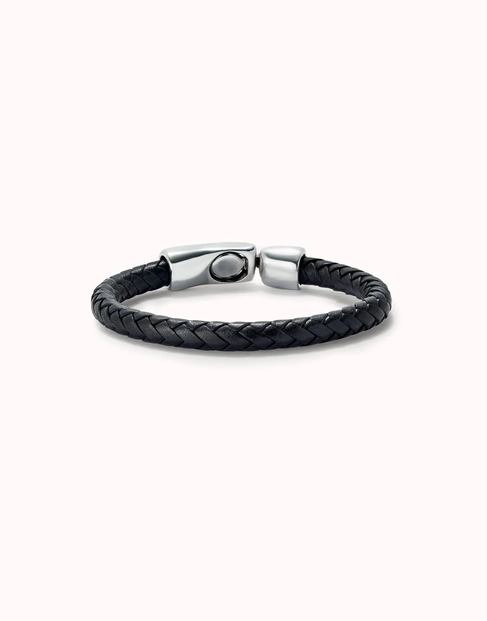 Bracelet en Argent Sterling Plaqué Noir Naturel PUL2460NGRMTLX Unode50 Bijoux et Accessoires
