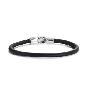 Bracelet en Argent Sterling Plaqué Noir Naturel PUL2467NGRMTL Unode50 Bijoux et Accessoires