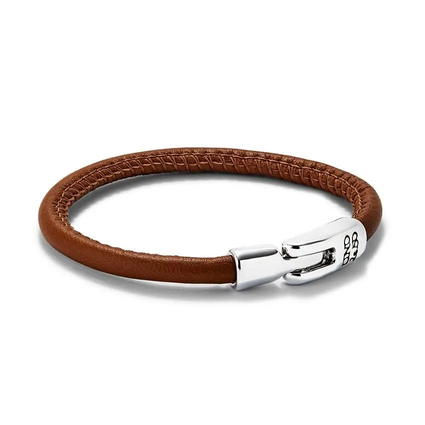 Bracelet en Argent Sterling Plaqué Marron Naturel PUL2467CAMMTL Unode50 Bijoux et Accessoires