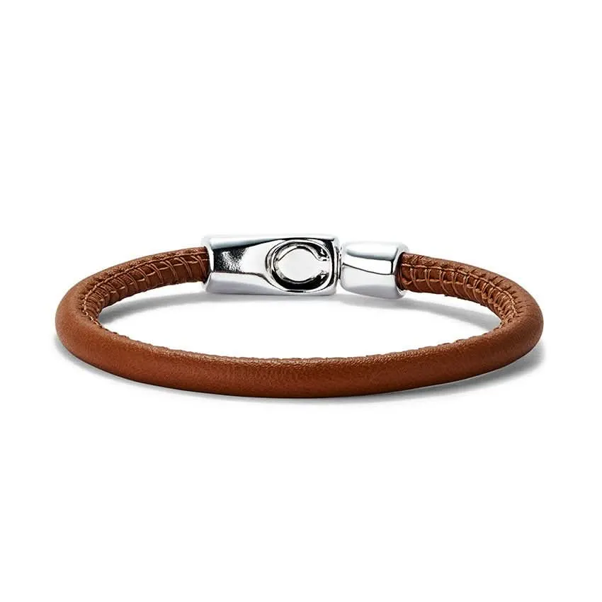 Bracelet en Argent Sterling Plaqué Marron Naturel PUL2467CAMMTL Unode50 Bijoux et Accessoires