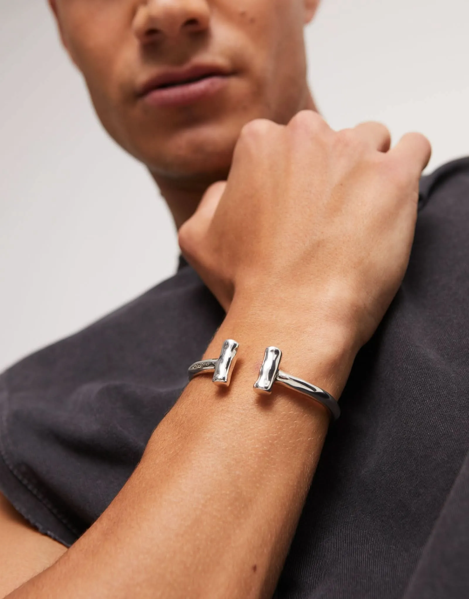 Bracelet en Argent Sterling Plaqué Ser Naturel PUL2443MTL0000 Unode50 Bijoux et Accessoires