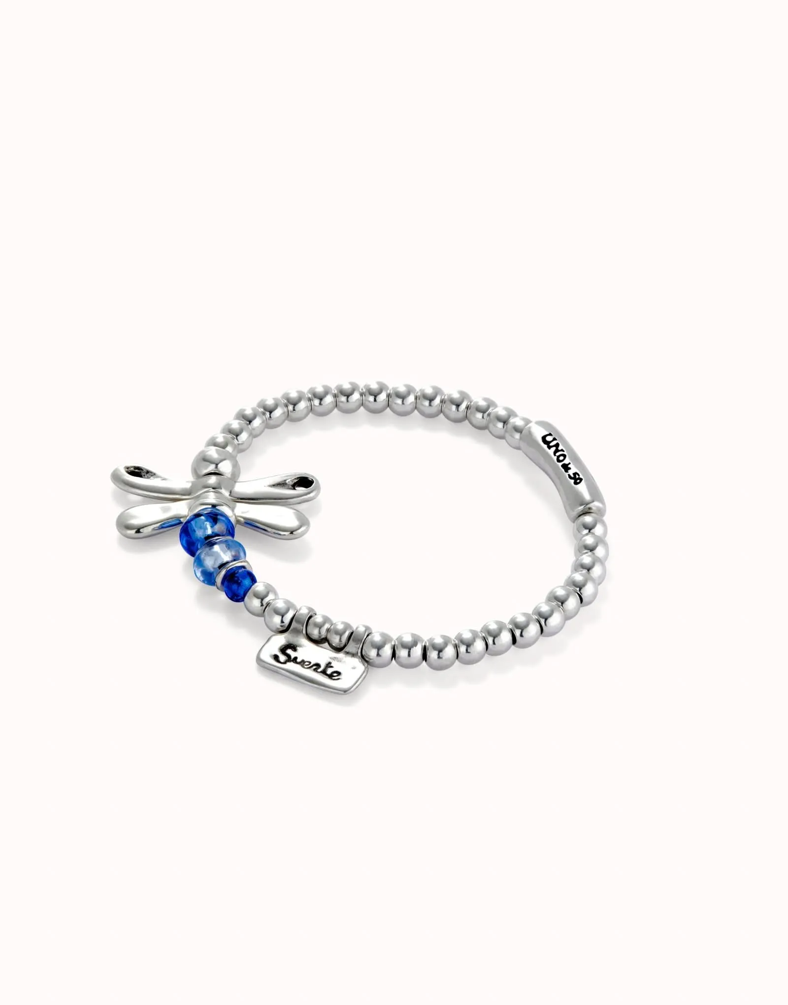 Bracelet en argent plaqué Sterling Ser Rebelde Bleu PUL2475AZUMTL0 Unode50 Bijoux et Accessoires