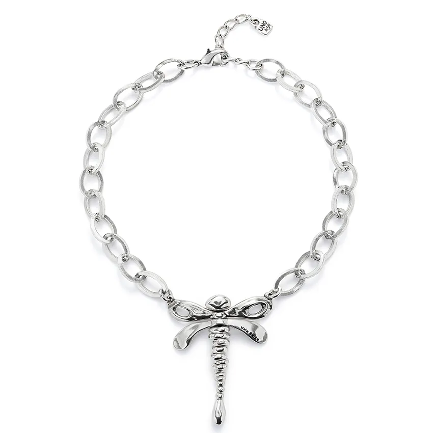 Chaîne en argent plaqué Sterling Ser Rebelde COL1949MTL0000U Bijoux et Accessoires Unode50