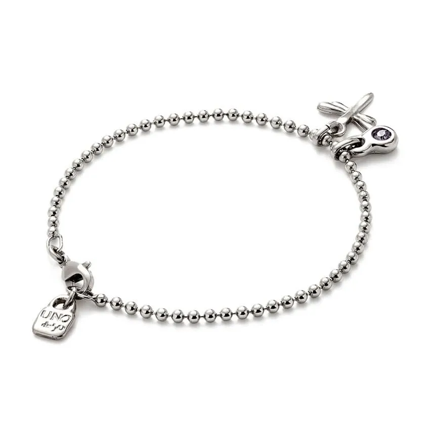 Bracelet en argent plaqué Ser Unico violet PUL2562MORMTL0 Unode50 Bijoux et accessoires