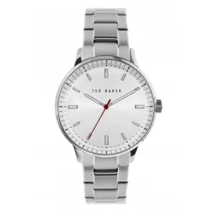 Montre Ted Baker Gents Cosmop en acier inoxydable avec cadran argenté BKPCSF111