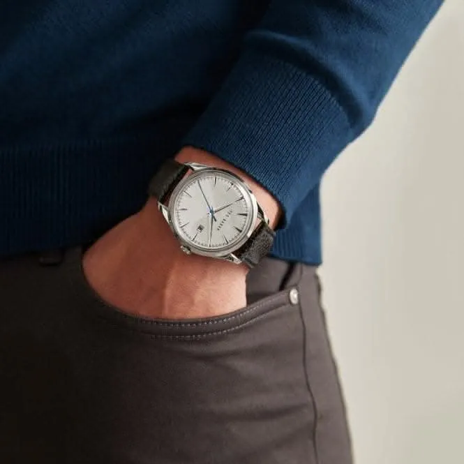 Montre pour Hommes Ted Baker Daquir en Cuir Noir BKPDQF115
