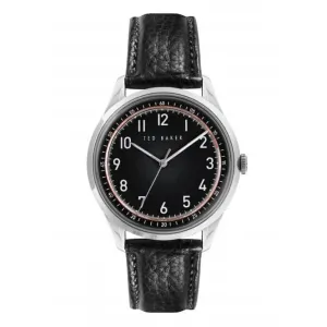 Montre Ted Baker Gents Daquir en acier noir BKPDQS110