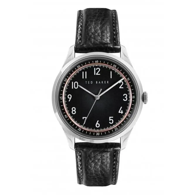Montre Ted Baker Gents Daquir en acier noir BKPDQS110