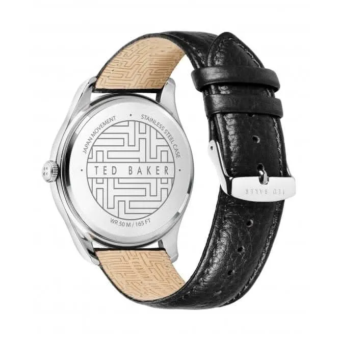 Montre Ted Baker Gents Daquir en acier noir BKPDQS110