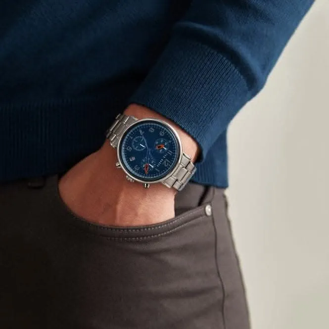 Montre Ted Baker Gents Mimosaa Chrono en acier inoxydable finition argentée BKPMMF123