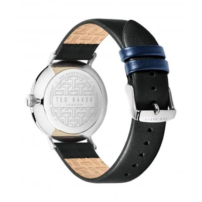Ted Baker Montre Homme Phylipa en Acier Inoxydable Noir BKPPGF206