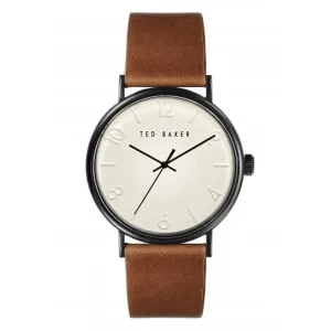 Ted Baker Montre Homme Phylipa en Cuir Noir BKPPGF110