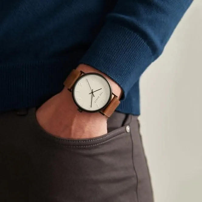 Ted Baker Montre Homme Phylipa en Cuir Noir BKPPGF110