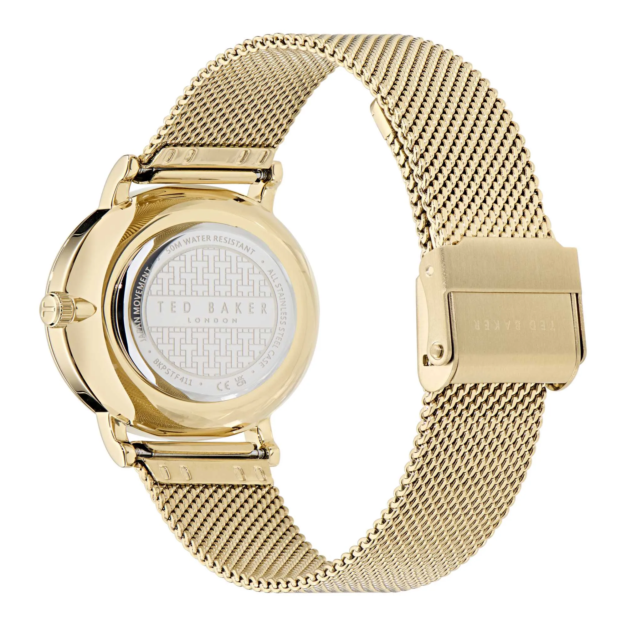 Ted Baker Montre Classique Chic en Acier Vert pour Femme BKPSTF411