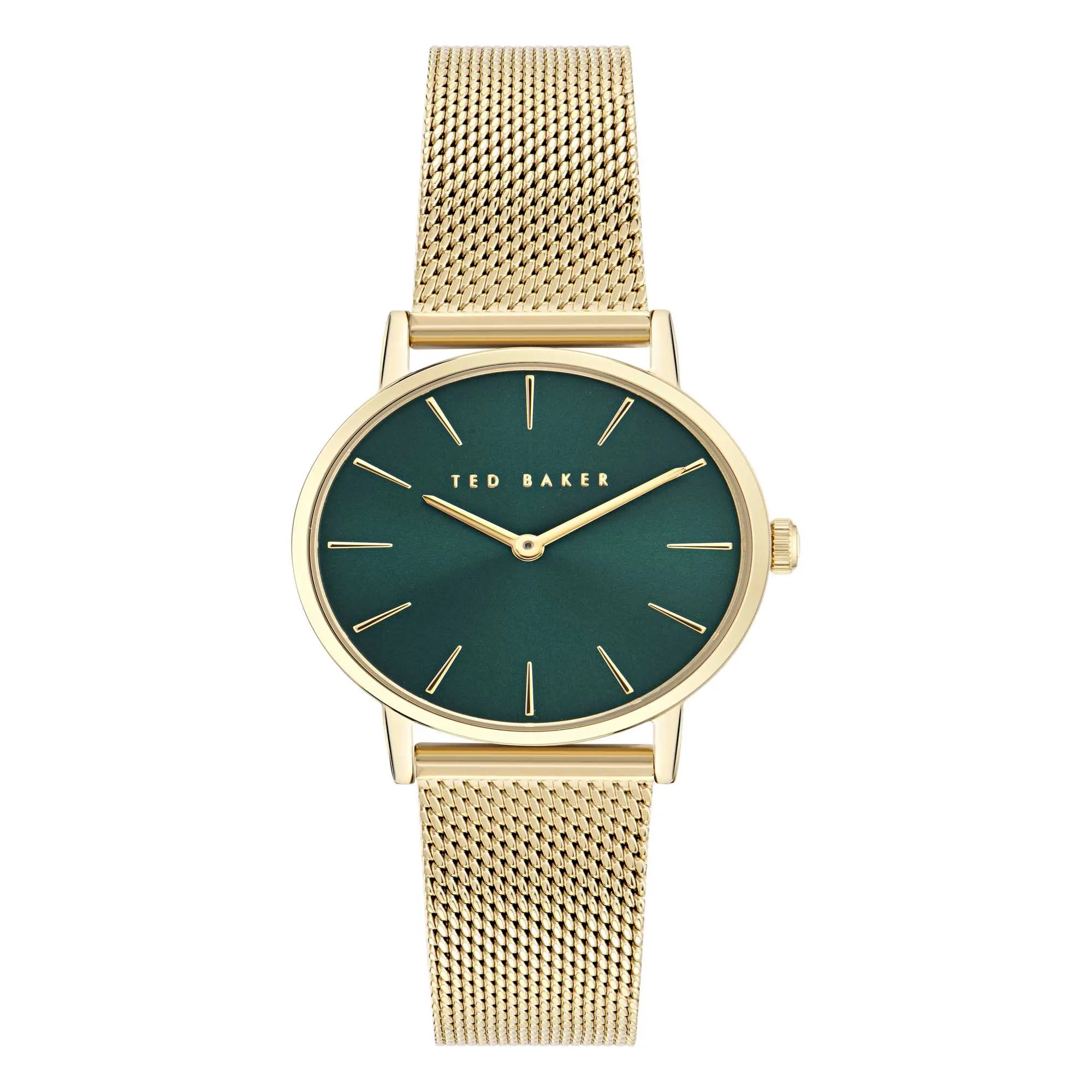 Ted Baker Montre Classique Chic en Acier Vert pour Femme BKPSTF411