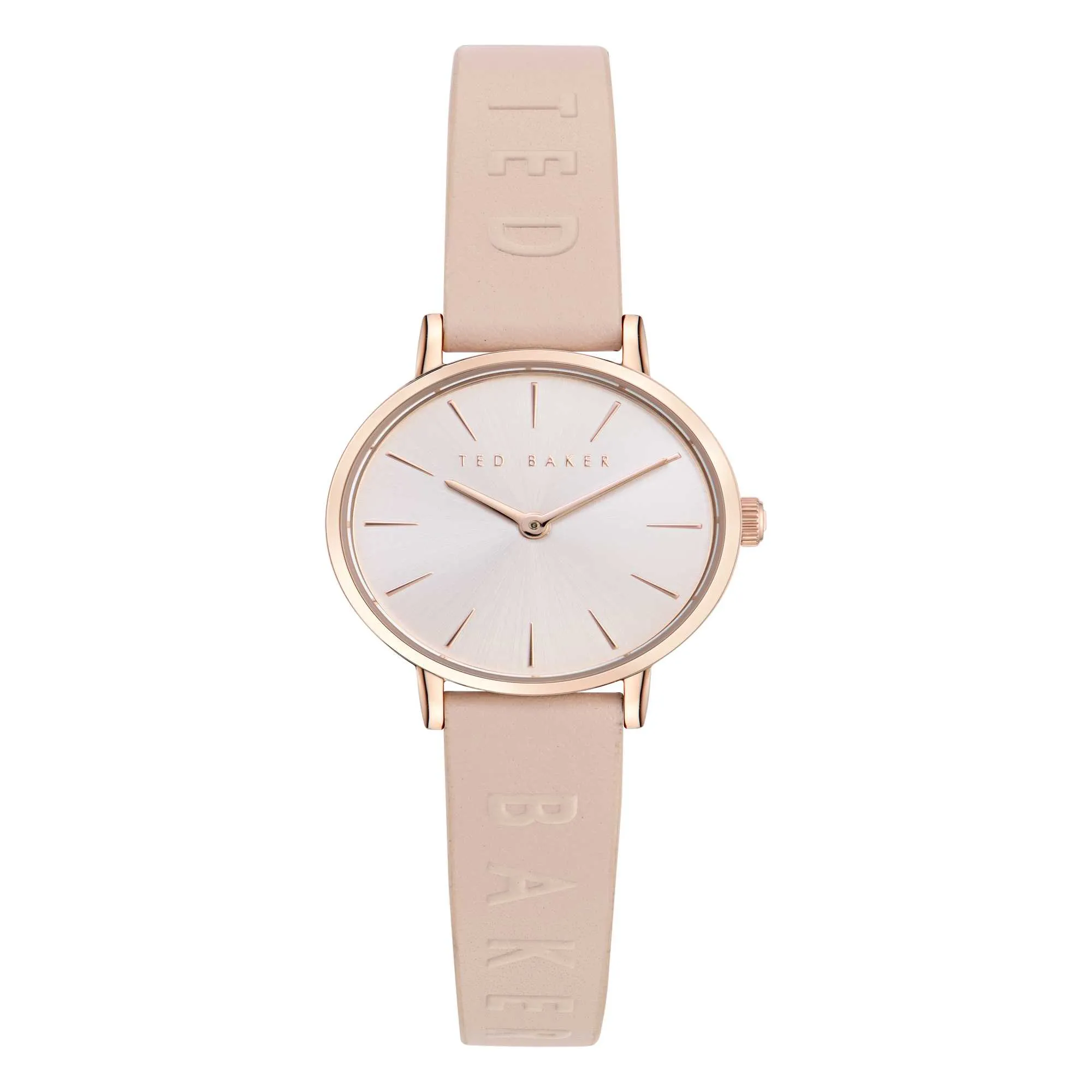 Ted Baker Ladies Classic Chic Montre en Cuir Rose BKPSTF402