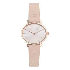 Ted Baker Ladies Classic Chic Montre en Cuir Rose BKPSTF402