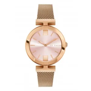 Ted Baker Ladies Darbey Montre en Acier Inoxydable Ton Or Rose BKPDAF204