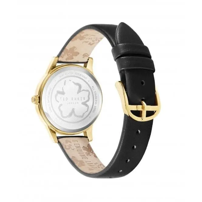 Ted Baker Ladies Fitzrovia Montre en Cuir Noir BKPFZF205