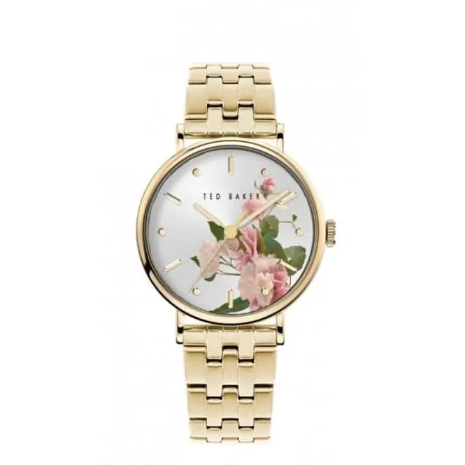 Montre Ted Baker Femme en Acier Inoxydable Doré BKPPHF309