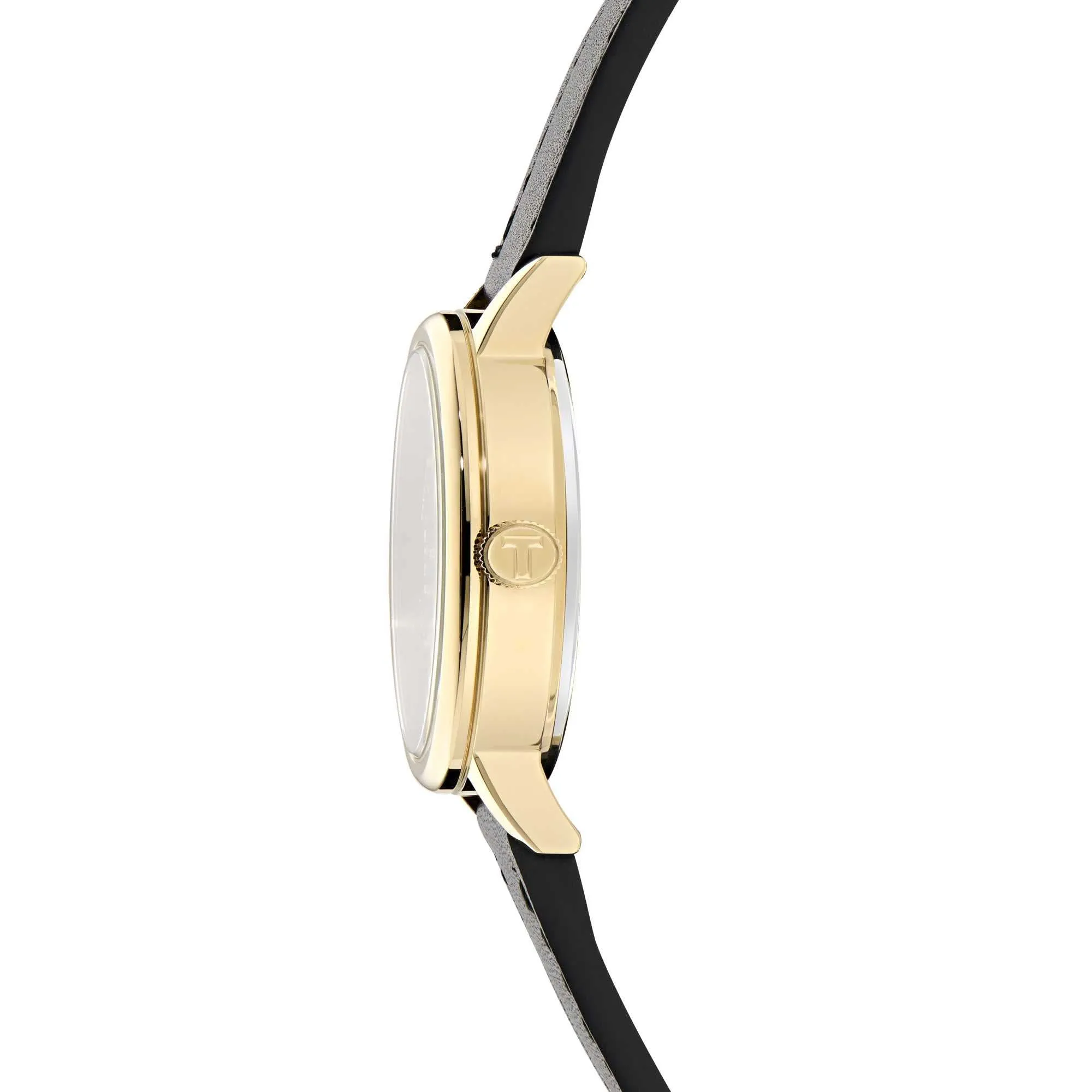 Montre pour femme Ted Baker Iconic en cuir noir BKGFW2402