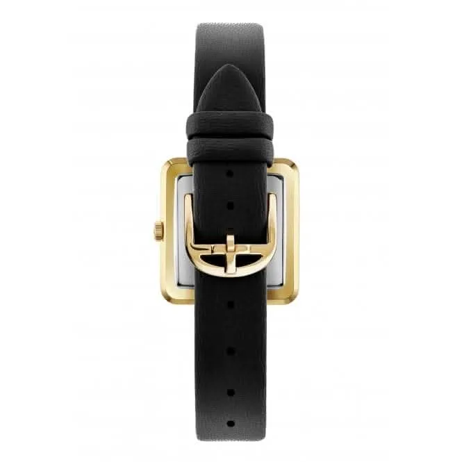 Ted Baker Ladies Mayse en Cuir Noir Montre BKPMSS301