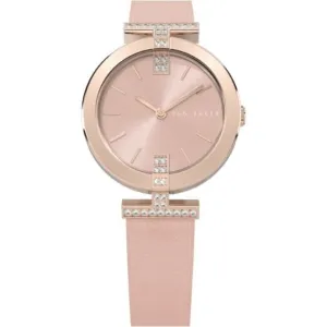Montre en cuir rose pour femme Ted Baker BKPDAF302