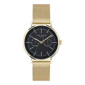 Montre pour homme Ted Baker Phylipa intemporelle en ton or BKPPGS404