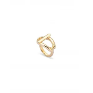 Bague plaquée or 18k pour adolescent ANI0807ORO Unode50 Bijoux et accessoires