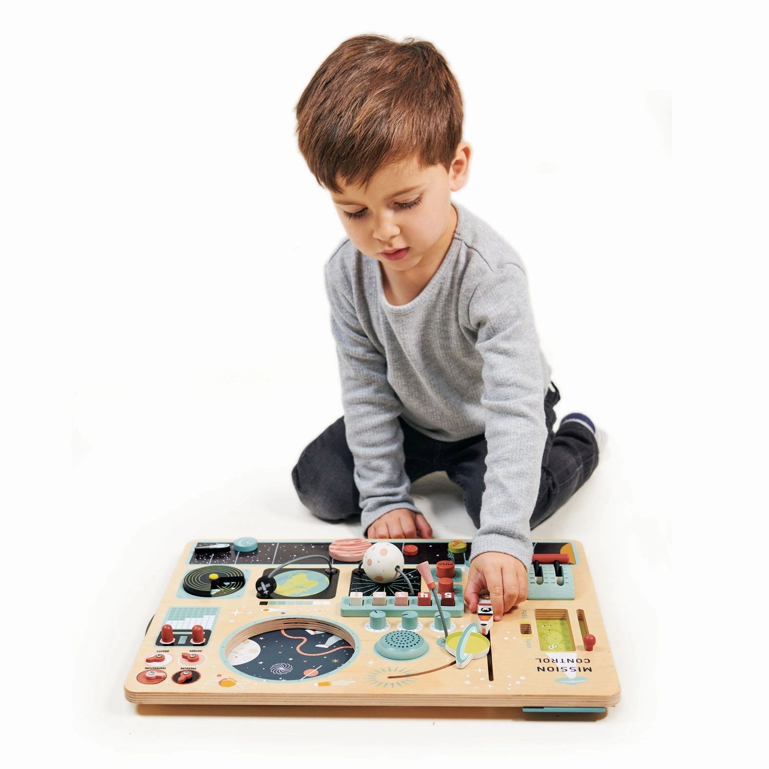 Tender Leaf Toys Space Station Activity Board