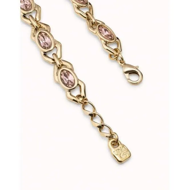 Le Bracelet en Cristal Facetté Rose Reine Unode50 Bijoux et Accessoires