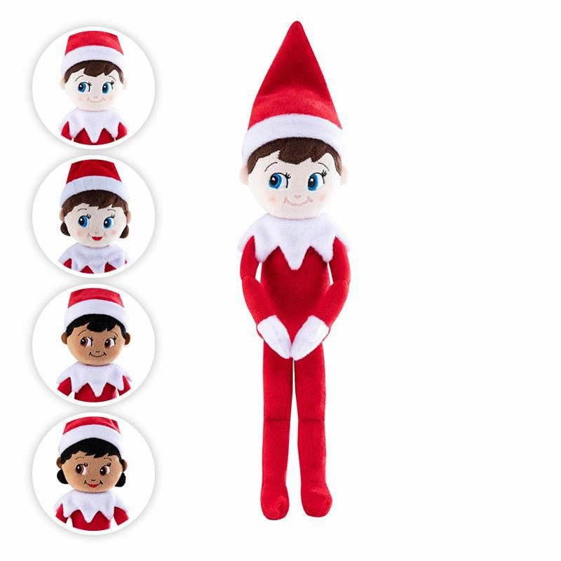 The Elf on the Shelf Plushee Pals Snuggler - Boy - Dark Tone 12"