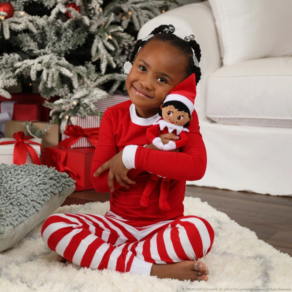 The Elf on the Shelf Plushee Pals Snuggler - Boy - Dark Tone 12"