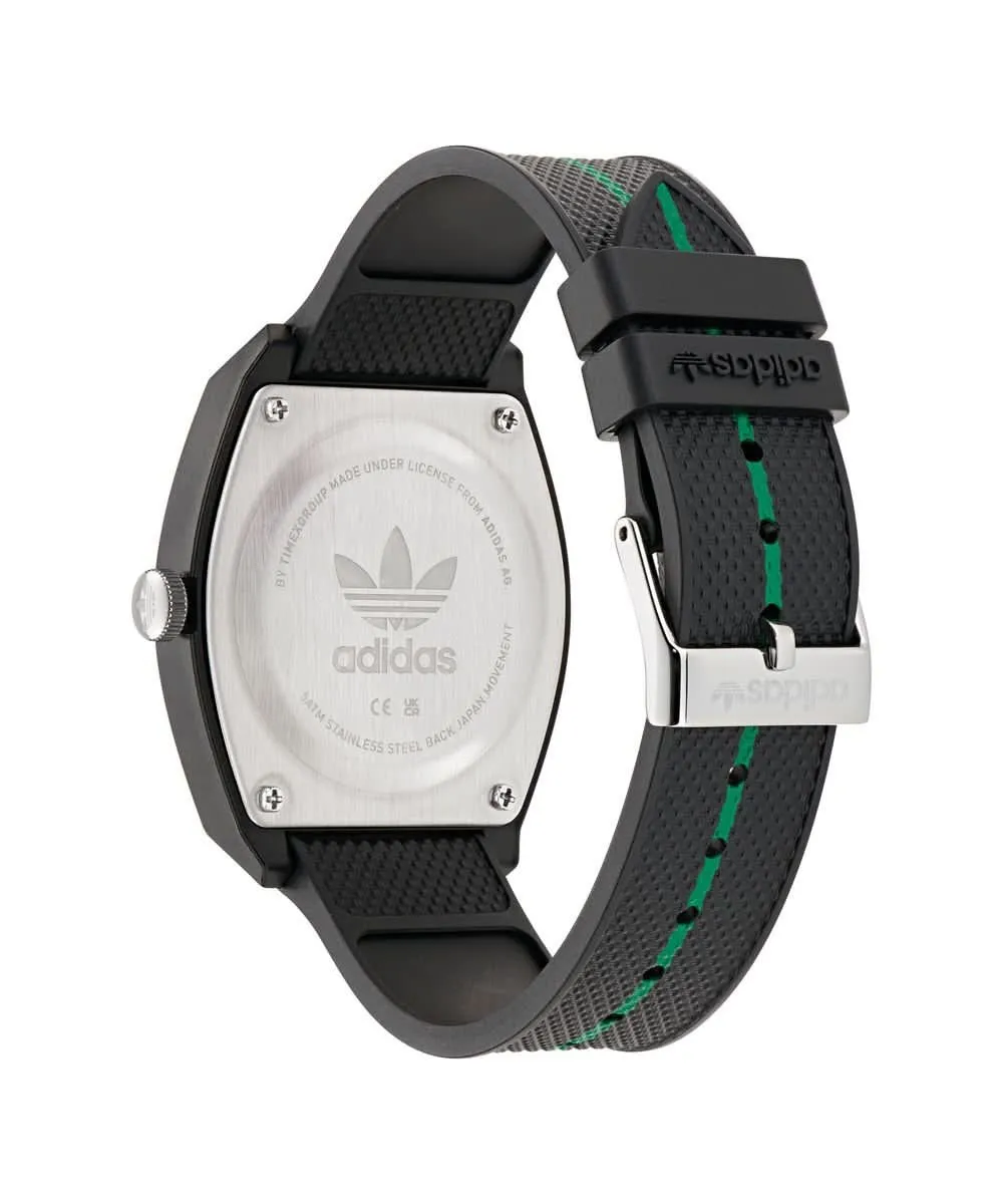 Projet Unisexe Deux Montre Noire AOST25040