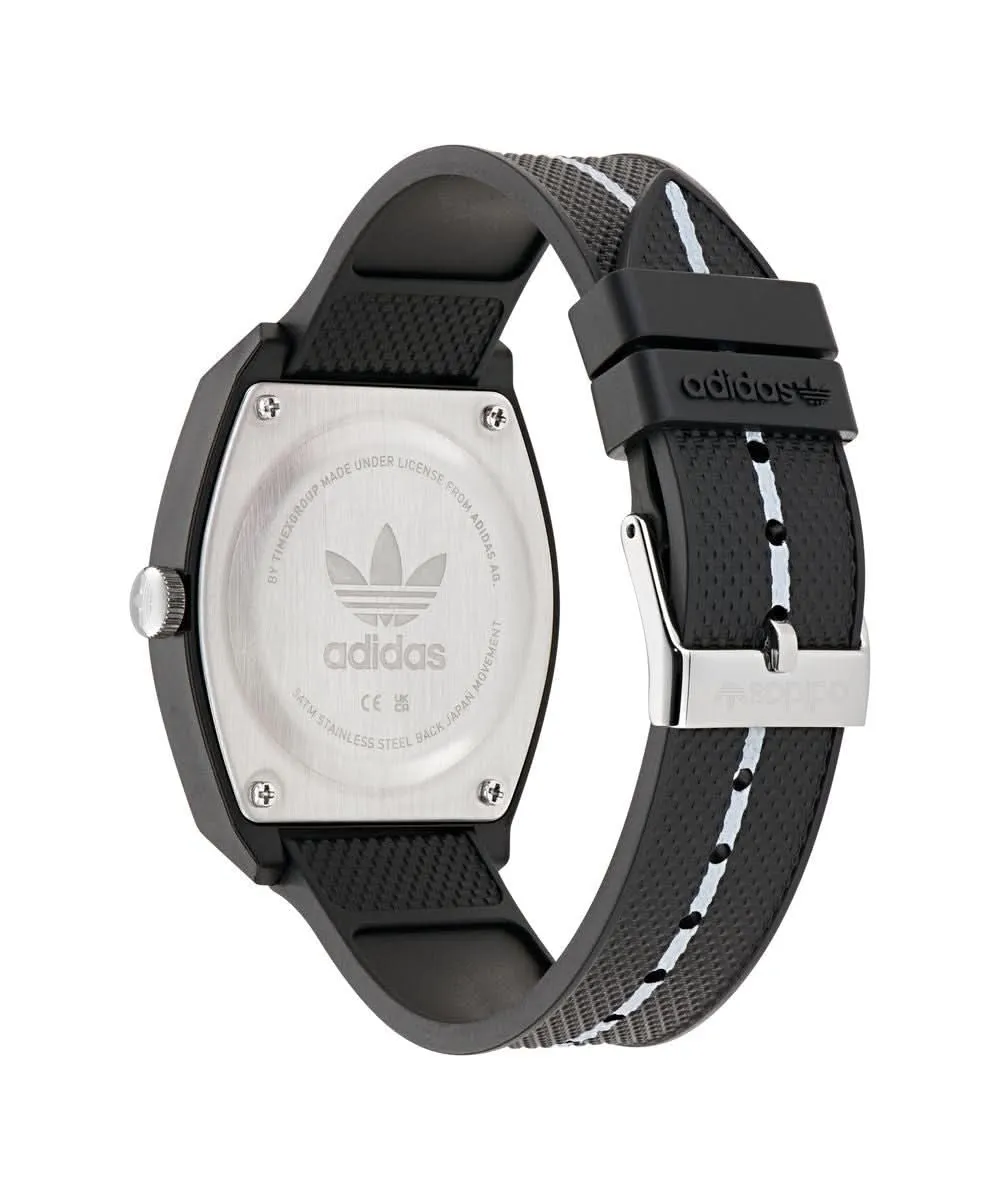 Projet Unisexe Deux Montre Noire AOST25041