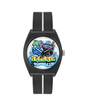 Projet Unisexe Deux Montre Noire AOST25041