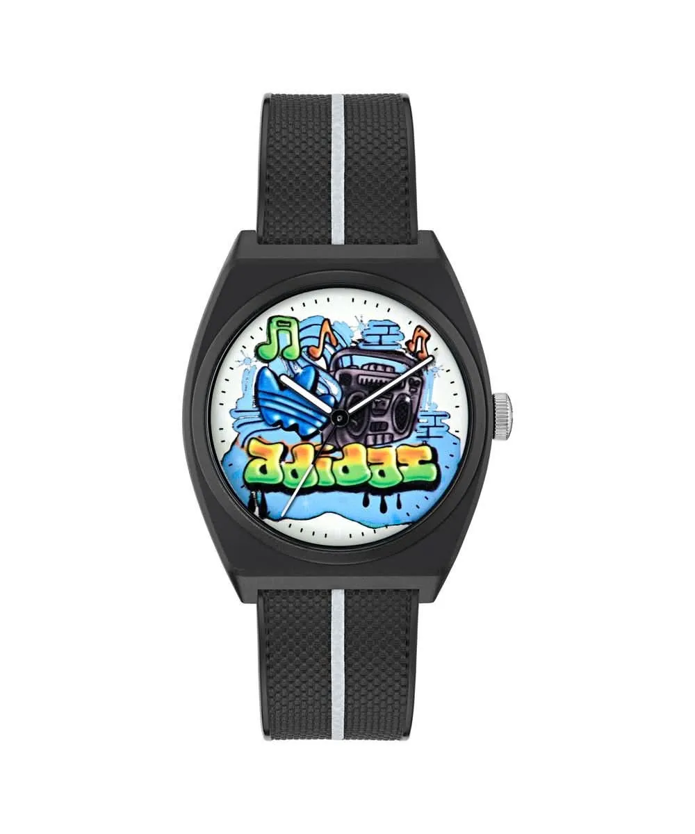 Projet Unisexe Deux Montre Noire AOST25041